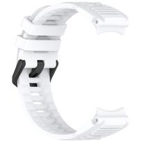 Sweatproof Sport Silicone Straps Multiple Hole Adjustable Universal Fit Flexible Soft Silicone Watch Band for Smartwatches