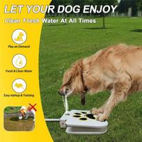 ABJI-Sprinkle Drinking Water Dispenser Outdoor Dog Water Fountain Step On Large Dog Dog Waterer balta