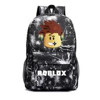 ROBLOX Waterproof Breathable Large Capacity School Backpack Cool Fashionable 31x18x45cm Black