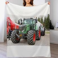 Fendt 828 Vario Throw Blanket Multi Purpose Soft Warm Blanket for Home Travel 102x76cm(40x30in)