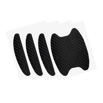 4Pcs Waterproof Auto Door Handle Film Scratch Proof Car Stickers Car Handle Protector Adjustable Anti-Scratch Stickers black
