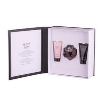 Rinkinys Lancome La Nuit Tresor moterims: kvapusis vanduo EDP, 50 ml + kūno losjonas, 50 ml + dušo želė, 50 ml