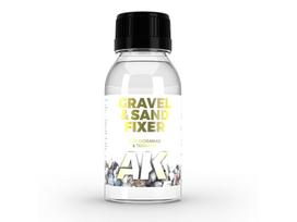 AK Interactive - Gravel & Sand Fixer (Smėlio ir žvyro klijai), 100ml, AK118