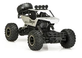 RC automobilis Rock Crawler 1:12 4WD METAL silver