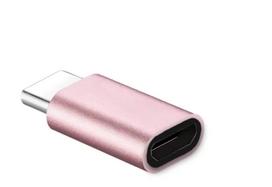 2 vnt. adapteris „Micro USB Female“ į USB 3.1 tipo C kištuką, keitiklis, įkroviklio antgalis