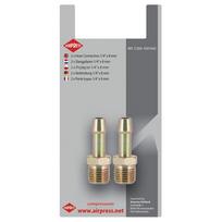 Oro kištuko nipelis, žarnos jungtis 8 mm x 1/4 „Airpress“