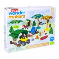 Medinis konstruktorius - kempingas, Fisher Price Wonder makers