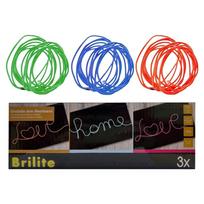 Neoninės apšvietimo juostos, 3 spalvos x 3 m, Brilite