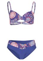 Moteriškas maudymosi kostiumėlis BPC collection violetinis, komplektas