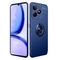 Telefono apsauginis dėklas, dangtelis Huawei Honor Play 6T Pro mėlynas, magnetinis, su žiedu