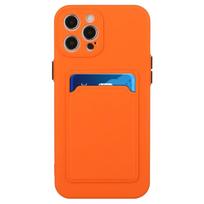 Telefono apsauginis dėklas, skirtas Apple iPhone 13 Pro Max, oranžinis