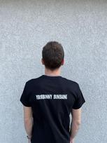 Unisex marškinėliai juodi su spauda, juokingais užrašais, originalūs marškinėliai, Yourbunny sunshine
