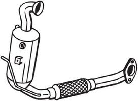 BOSAL DPF filtras 097-706