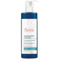 Šveičiamasis prausiamasis gelis riebiai, į aknę linkusiai odai EAU THERMALE AVENE CLEANANCE COMEDOMED, 400 ml (-40% perkant 2 vnt.)