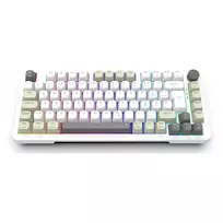 INCA Gaming Keyboard RGB GraySwitch USB-C/BT 2.00m White (IKG-455)