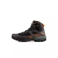 Mammut Ducan II High GTX Vyriški Žygio Batai Juodai-Tamsiai Oranžiniai