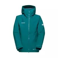 Mammut Crater IV HS Hooded vyriška kieto apvalkalo striukė Deep Teal