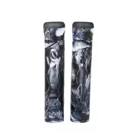 Fuzion Z Grips Black-Red Pro Scooter Grips