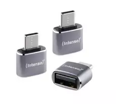 Intenso A480C USB-A į USB-C adapteris, USB 3.0, juodas