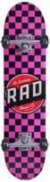 RAD Dude Crew Complete 7 Pink Skateboard