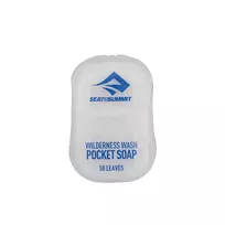 Sea To Summit Wilderness Wash Pocket Soap 50 Leaves - Biodegradable, Unscented, Multi-Purpose