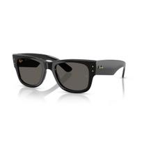 Ray-Ban Mega Wayfarer akiniai | A$AP ROCKY Collection: Black Out | Black - Ultra Blue