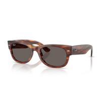 Ray-Ban Mega Wayfarer II akiniai | Striped Havana - Dark Grey