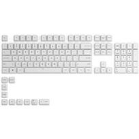 Glorious GPBT Keycaps - 115 PBT Tastenkappen, ISO, ES-Layout, Arctic White GLO-KC-GPBT-W-ES