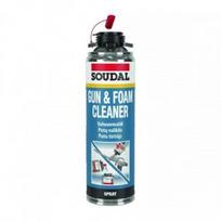 Aerozolinis PU putų valiklis Soudal Gun & Foamcleaner BS, 500 ml