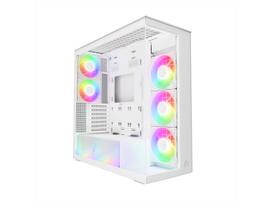 Arctic Xtender Case White Tower Extended ATX No power supply Glass White