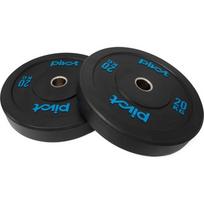 "Pivot Fitness Pro Training Bumper Plates" 20 kg rinkinys