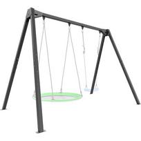 Dvigubos sūpynės ant guolių (2 stovų rėmas) PREMIUM MO-013 - Marbo Sport