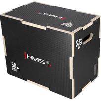 Pliometrinė dėžė HMS DSC03, juoda, 50x40x30 cm