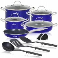 Puodų rinkinys Zilner Blue, 14 dalių, 8136
