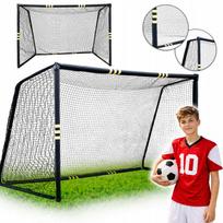 Futbolo vartai 300x200x120 cm, plieniniai, treniruotėms
