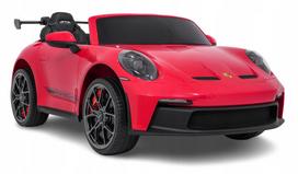 Vaikiškas elektromobilis PORSCHE 911 GT3, 2x280W, veliūro sėdynės