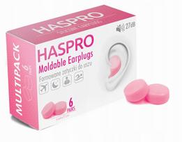 Ausų kištukai Haspro Universal, 6 poros