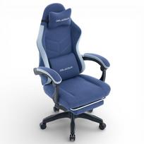 Žaidimų kėdė DELAGEAR G 325, tamsiai mėlyna, sukamasis mechanizmas