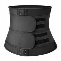 Neopreninis juosmens korsetas moterims, juodas, XL