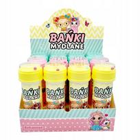 Muilo burbulai vaikams, spalvotas rinkinys, 12 vnt., 60 ml