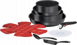 Puodų ir keptuvių rinkinys TEFAL INGENIO DAILY CHEF, indukcijai, 12 dalių