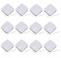 Gelio elektrodai TENS/EMS SANIT, 5x5 cm, 12 vnt., 2 mm jungtis