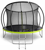Sodo batutas ATLAS SPORT, 488 cm, 180 cm tinklas, žalias