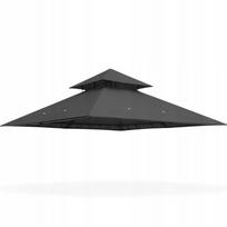 Stogo danga sodo paviljonui, 300 x 300 cm, 370 g/m², antracito spalvos