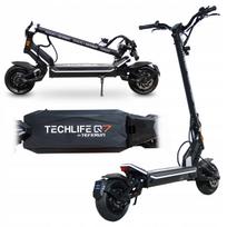 Elektrinis paspirtukas TECHLIFE Q7 RSX V2, 3000W, 100 km, 30Ah, 52V