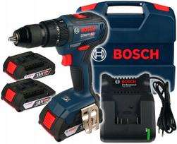 Atsuktuvas BOSCH GSB 18V-50, smūginis, 3 x 2,0 Ah, bešepetėlinis