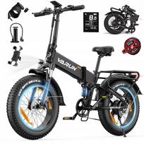 Sulankstomas elektrinis dviratis VARUN 20x4", 48V, 13Ah, 250W
