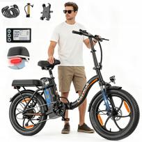 Elektrinis dviratis Cheevalry 250W 48V 16Ah 20" Shimano