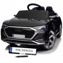 Vaikiškas elektromobilis AUDI SQ8, odinė sėdynė, LED žibintai, 2.4G pultas