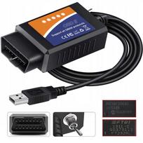 Automobilio diagnostikos adapteris FORD FORScan ELM327 HS/MS CAN, palaiko lenkų kalbą
